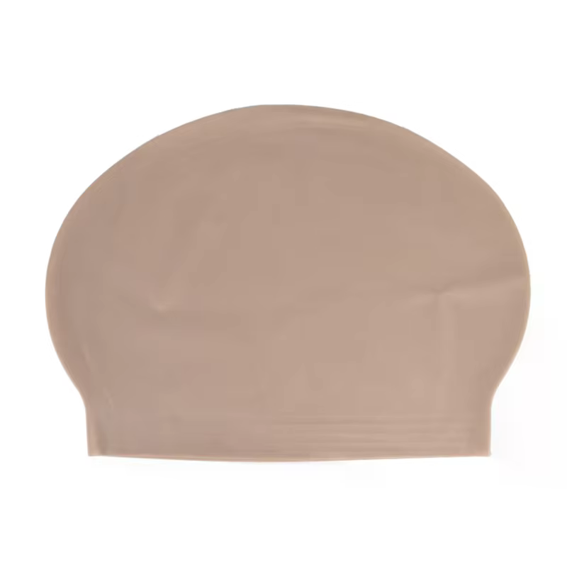 1 pièce Perruque de tête chauve unisexe en faux latex couleur chair
