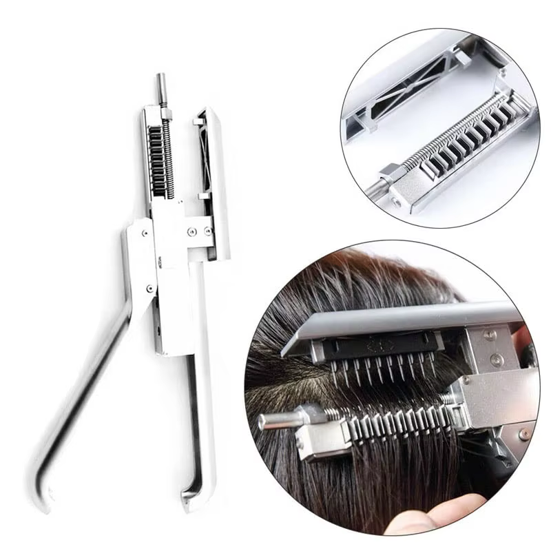 Machine d'extension de cheveux 6D professionnelle