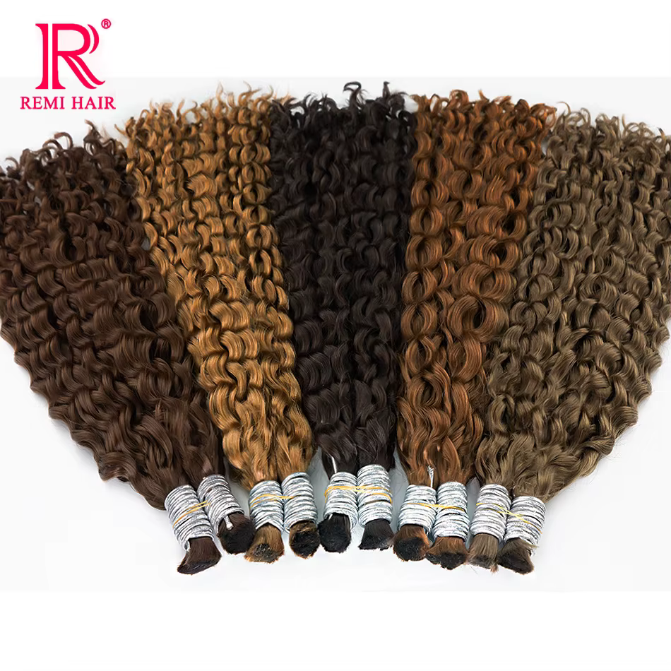 Extensions de cheveux 100% naturels pour tressage