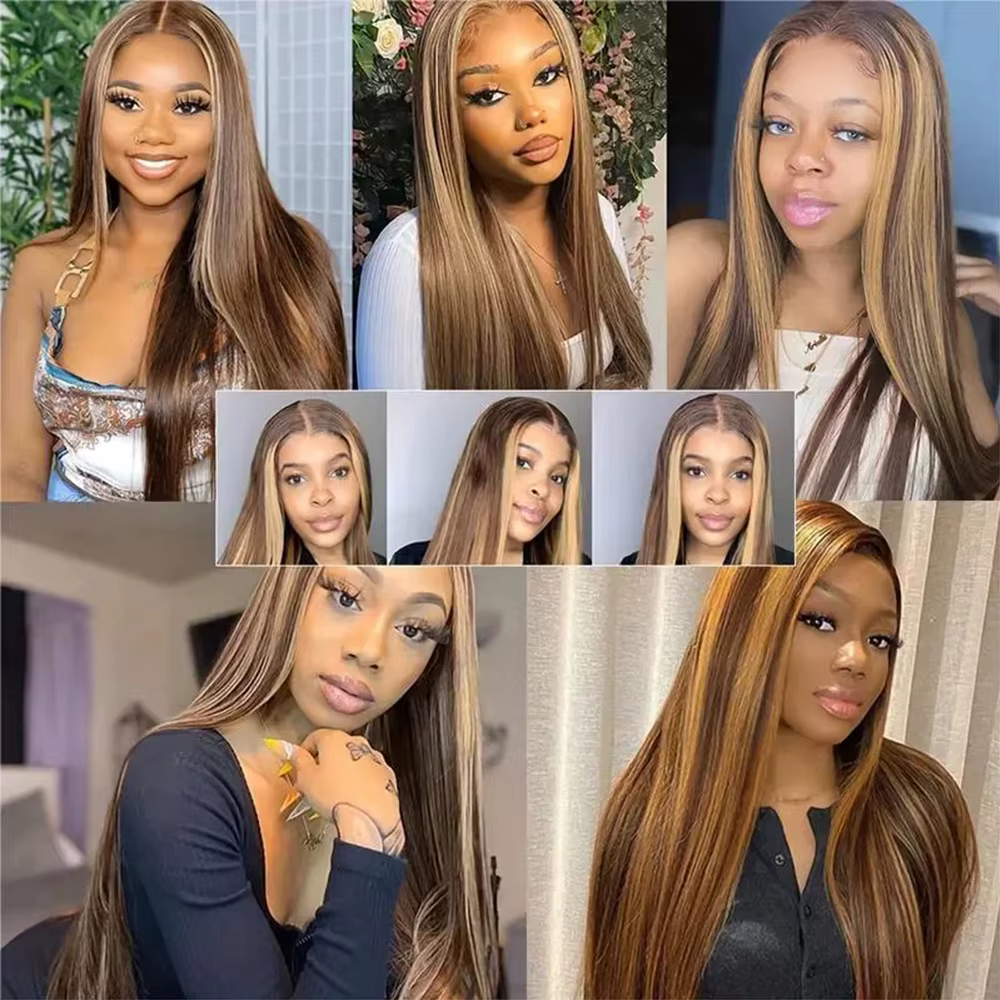 Bande dans les Extensions de cheveux adhésif Invisible 24 pouces