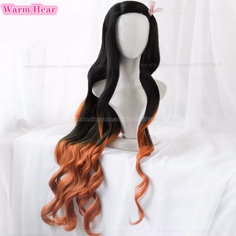 Kamado Nezuko Cosplay Perruque