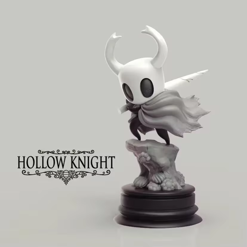 10CM mini Hollow Knight petit chevalier modèle d'anime fait à la main, accessoires de jeu, châssis, fait à la main, modèle de statue en pvc