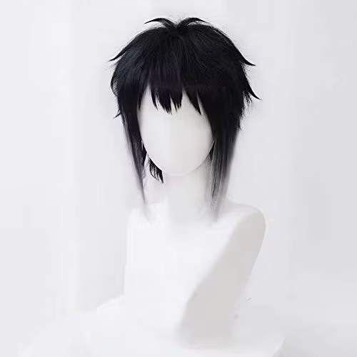 Perruque de cosplay Akutagawa Ryunosuke pour hommes