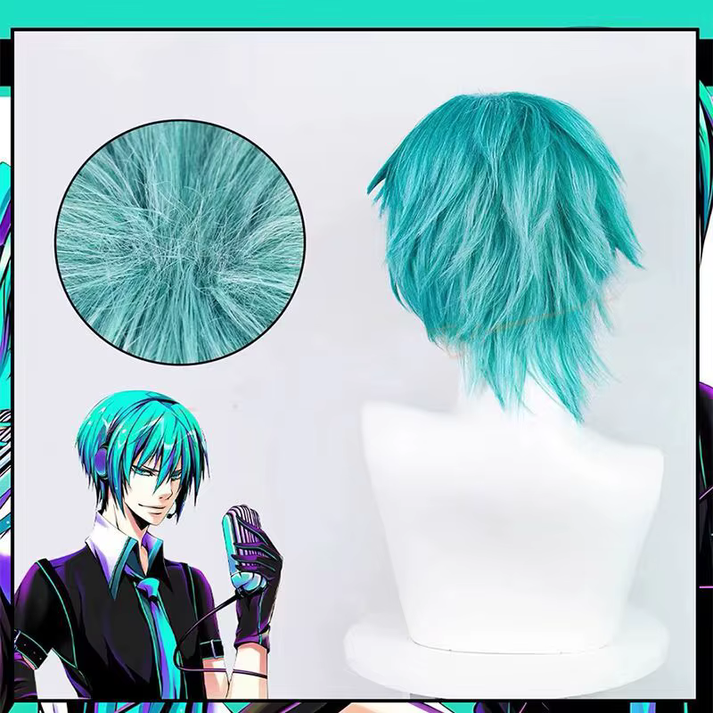Perruque de cosplay Mikuo