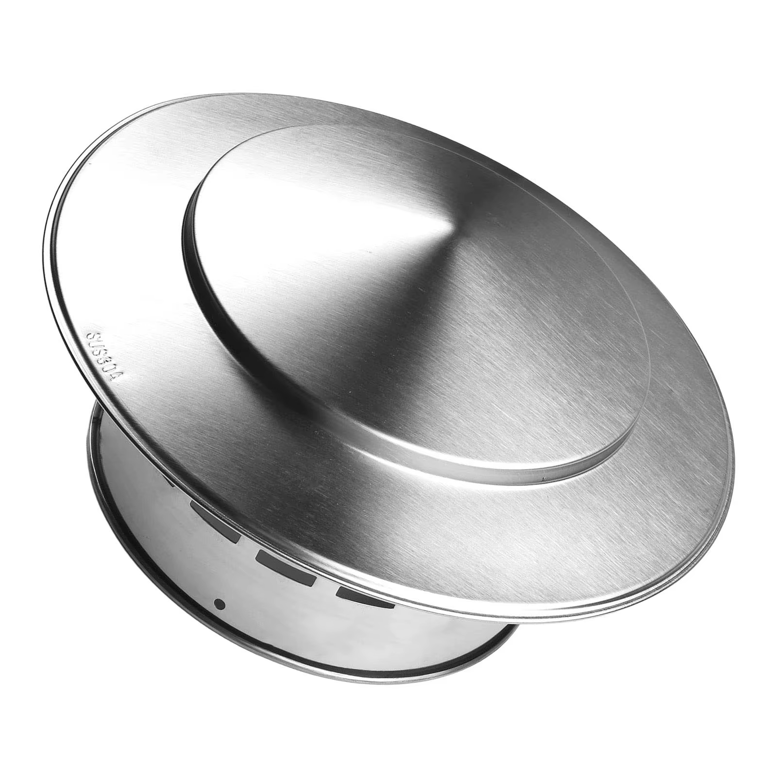 Bouchon de cheminée en acier inoxydable pour conduits de Ventilation, hotte d'échappement, mur extérieur, sortie d'air, tuyau de toit, hotte d'échappement