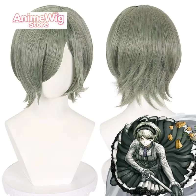 Perruque de cosplay Tojo Kirumi Danganronpaa