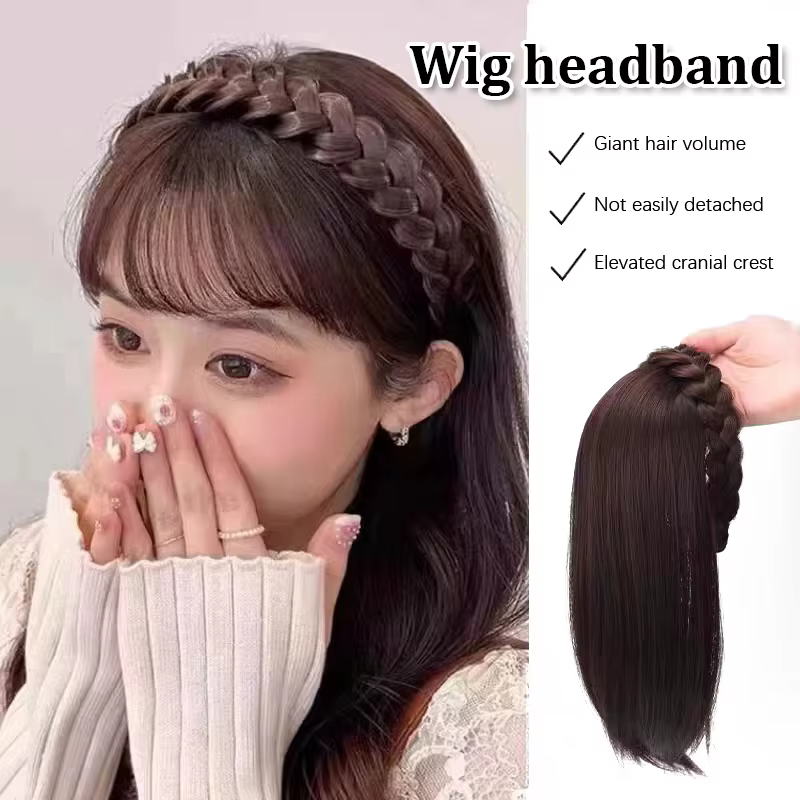 Perruque pour femme, cheveux courts