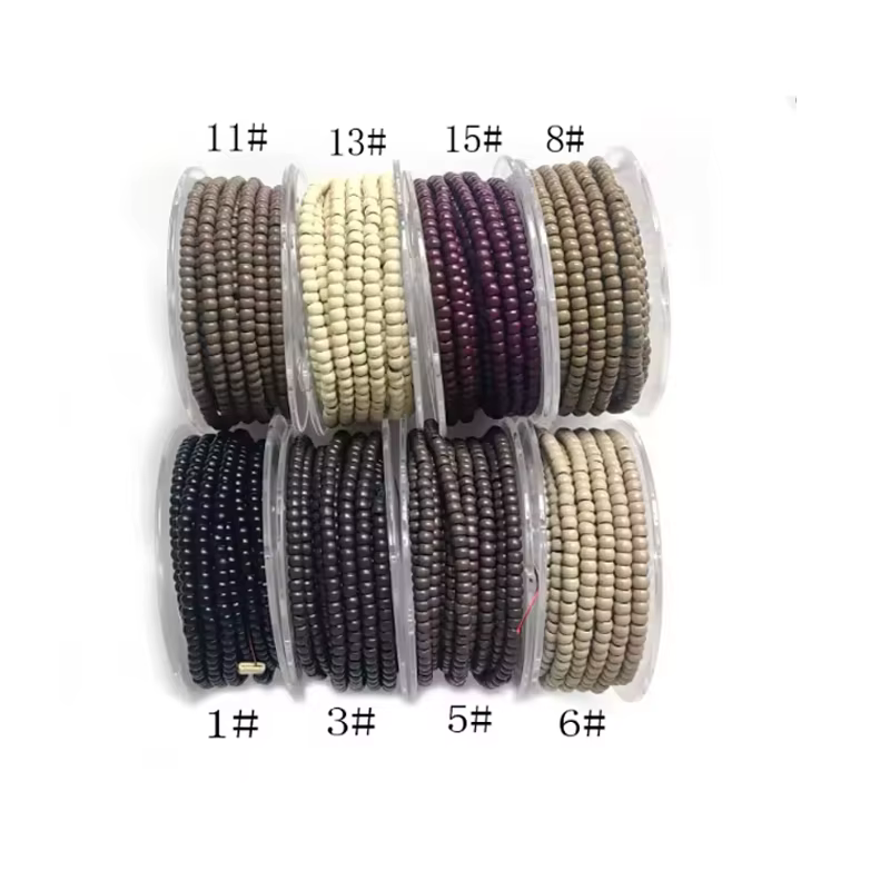 500 pièces Extension de cheveux préchargés Nano anneaux perles doublées de Silicone 4.0x2.0x2.5mm taille
