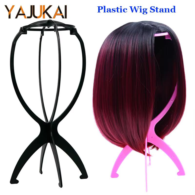 Support de perruque pliable et Portable