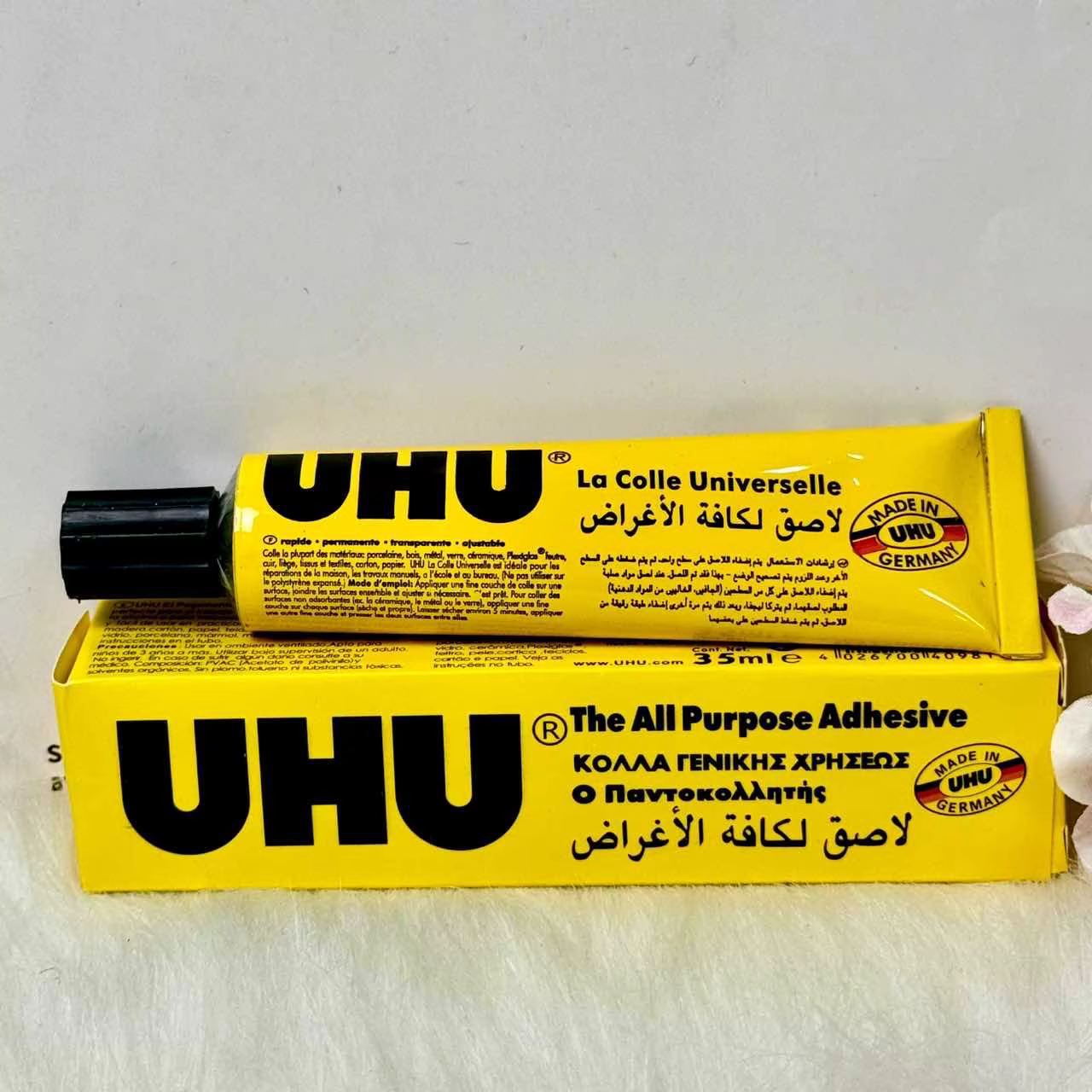 Colle adhésive forte UHU pour extensions capillaires