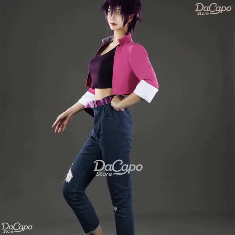 Perruque et tenues de cosplay Invisigal Courtney pour jeu de rôle
