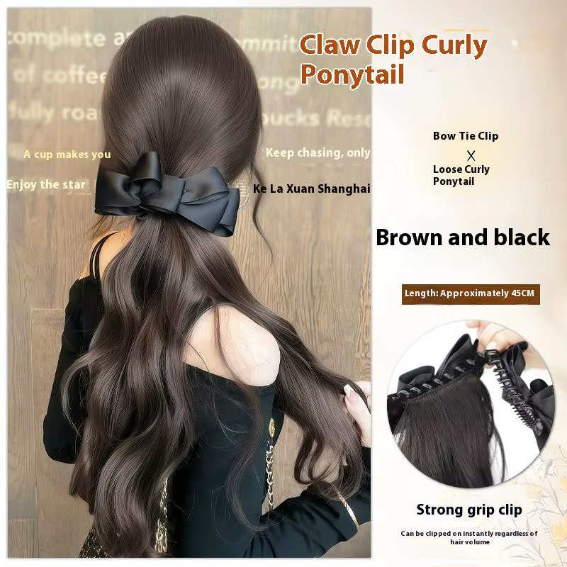 Extensions de cheveux synthétiques à pince