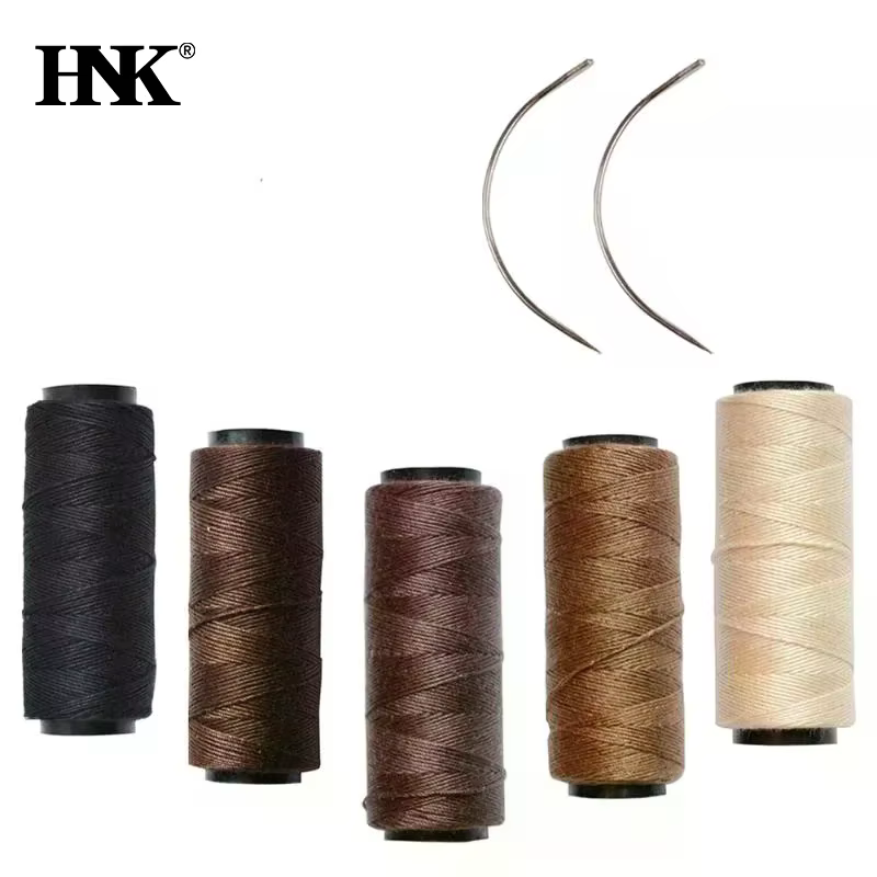 Fils de tissage avec 2 aiguilles en forme de C