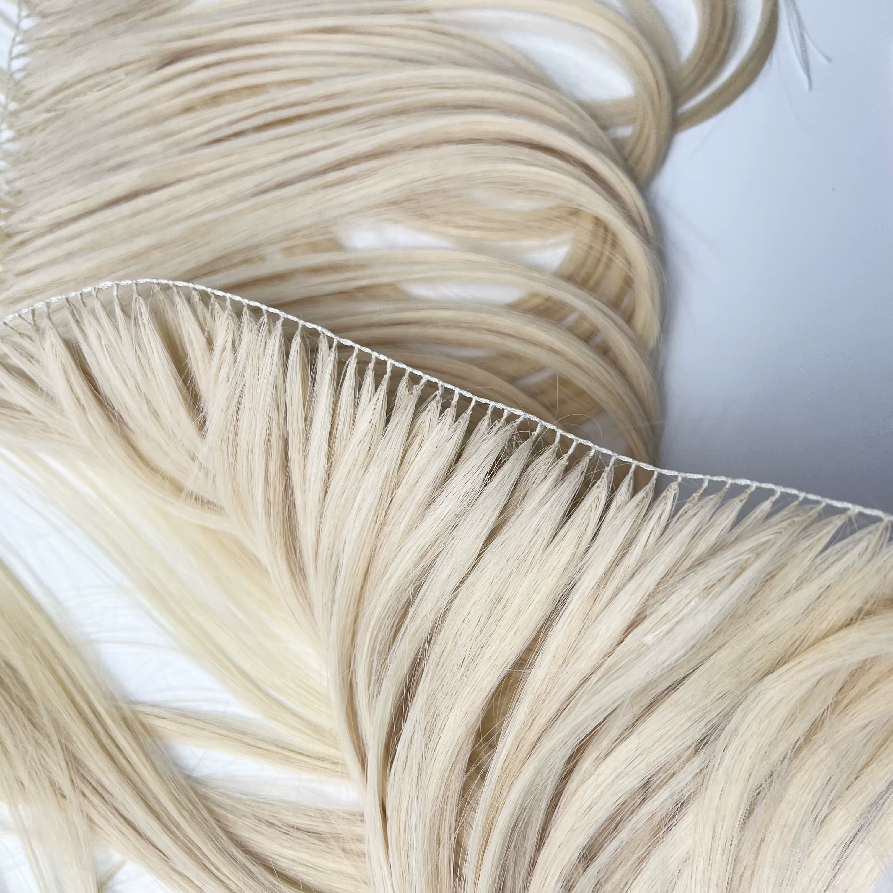 Kiikiigirl Extensions de cheveux de plumes invisibles trame