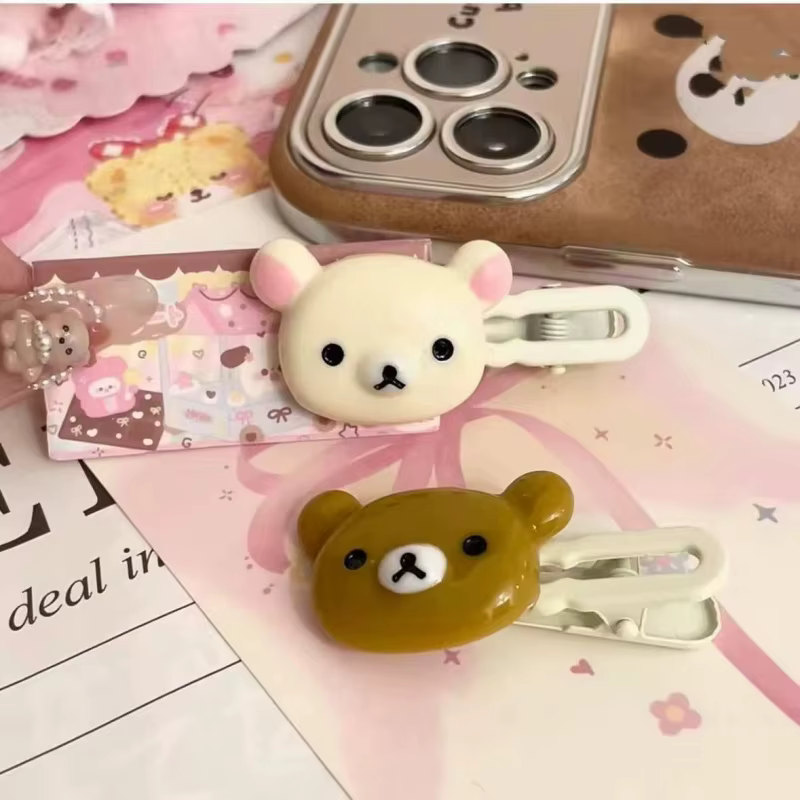 Ensemble d'épingles à cheveux ours mignon