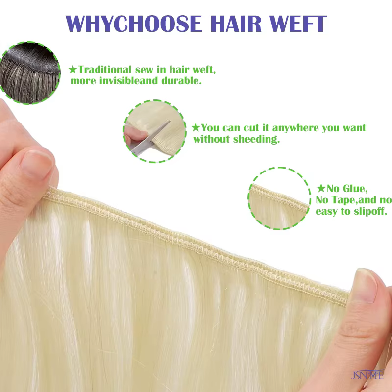 Extensions de cheveux JSNME de haute qualité