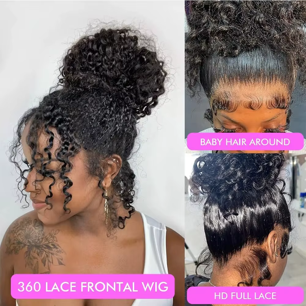 Perruque Lace Front Wig naturelle sans colle