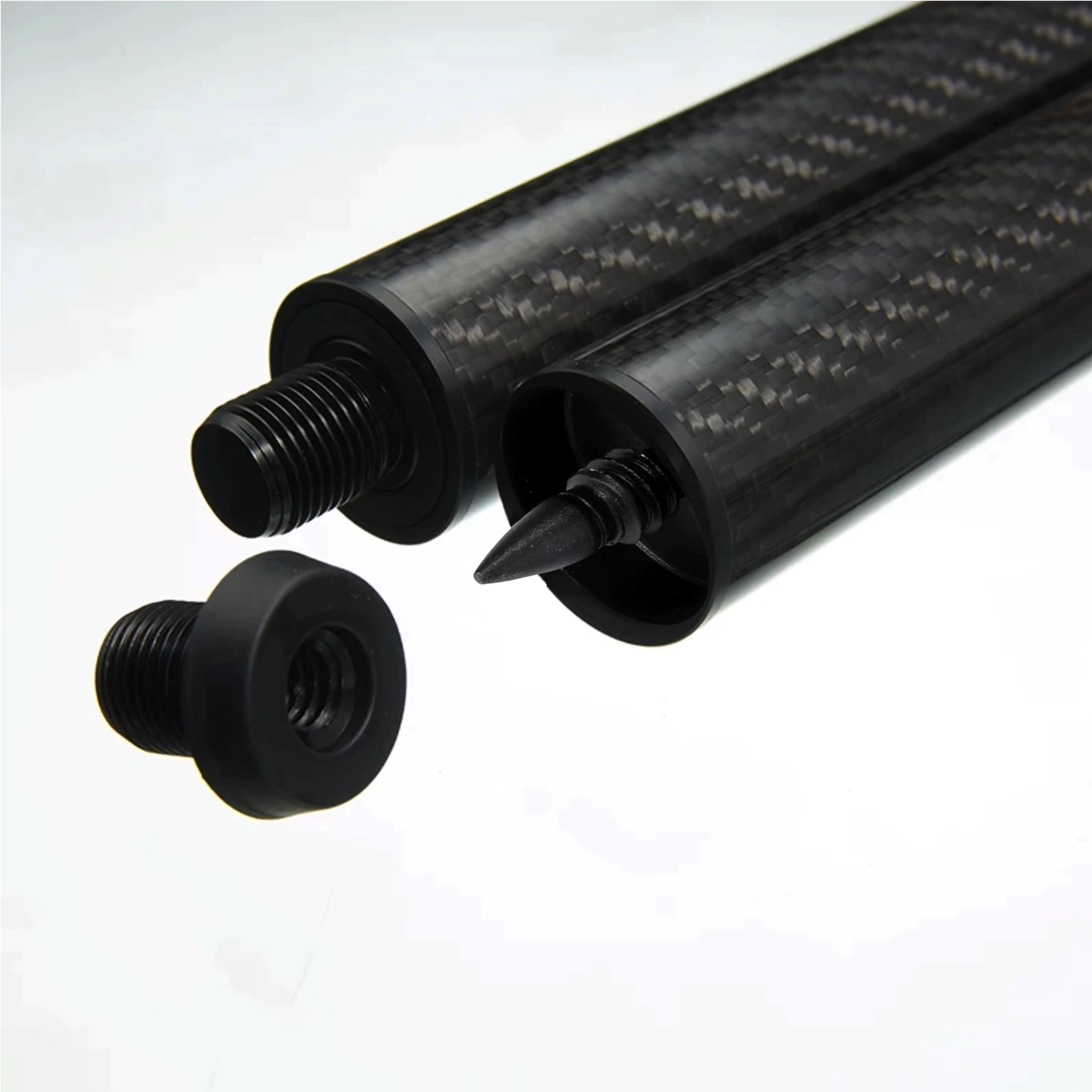Tige d'extension en fibre de carbone de 8 pouces pour queue de billard Predator – Pare-chocs allongé et design léger | Billia haute performance
