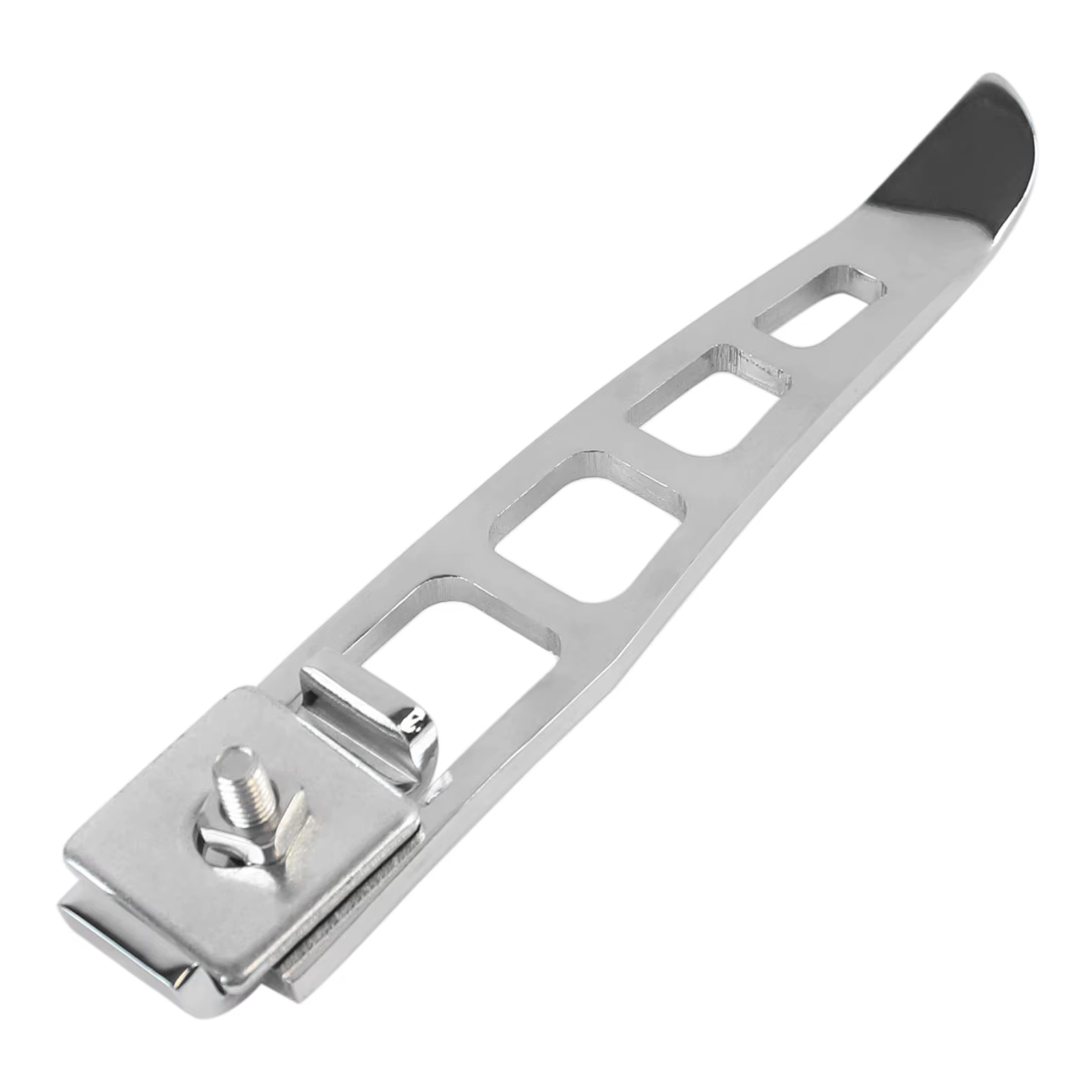 Extension de béquille chromée pour moto, adaptée à Dyna Super Glide pour Street Bob FXDB 1993 – 2017