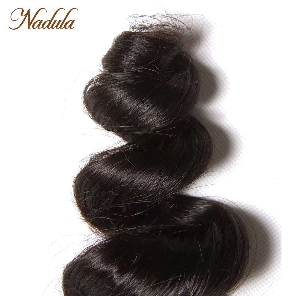 Nadula cheveux 3 pièce/lot brésilien vague lâche paquets 16-26 pouces