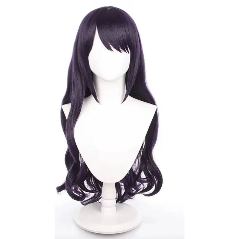 Perruque de cosplay synthétique Kuroe Shizuku Rizu Kyun Devil Shinju Gojo Wakana