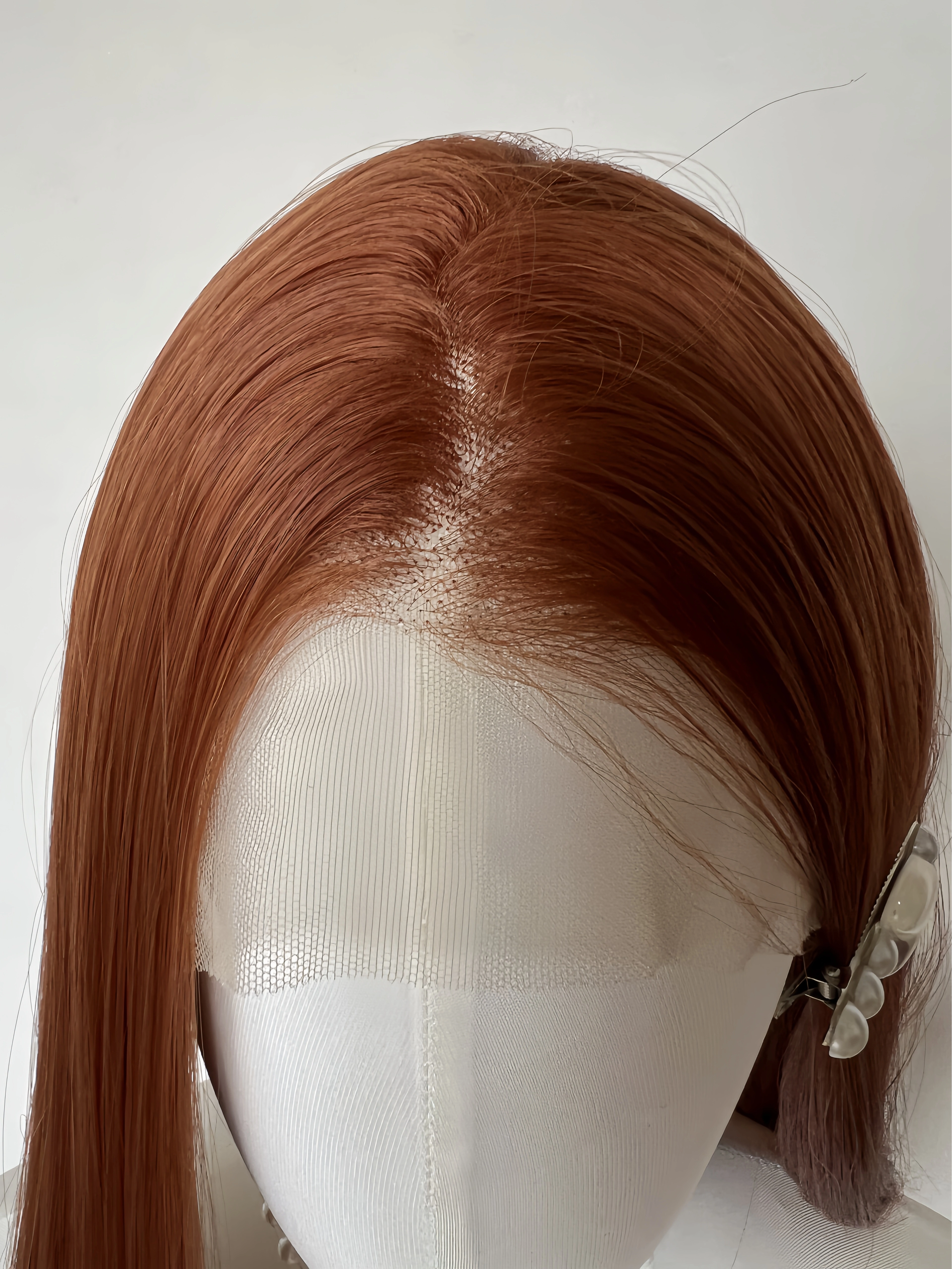 Perruque Lace Front Wig synthétique sans Guleless