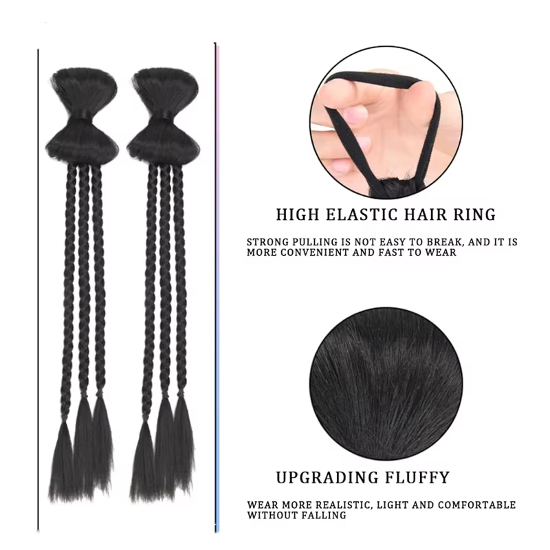 Extensions de Cheveux Raides et Ronds pour Femme