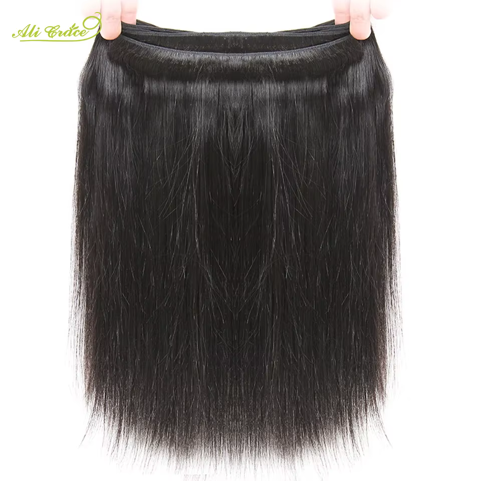 Mèches malaisiennes 3/4 naturelles Remy-ALI GRACE Hair