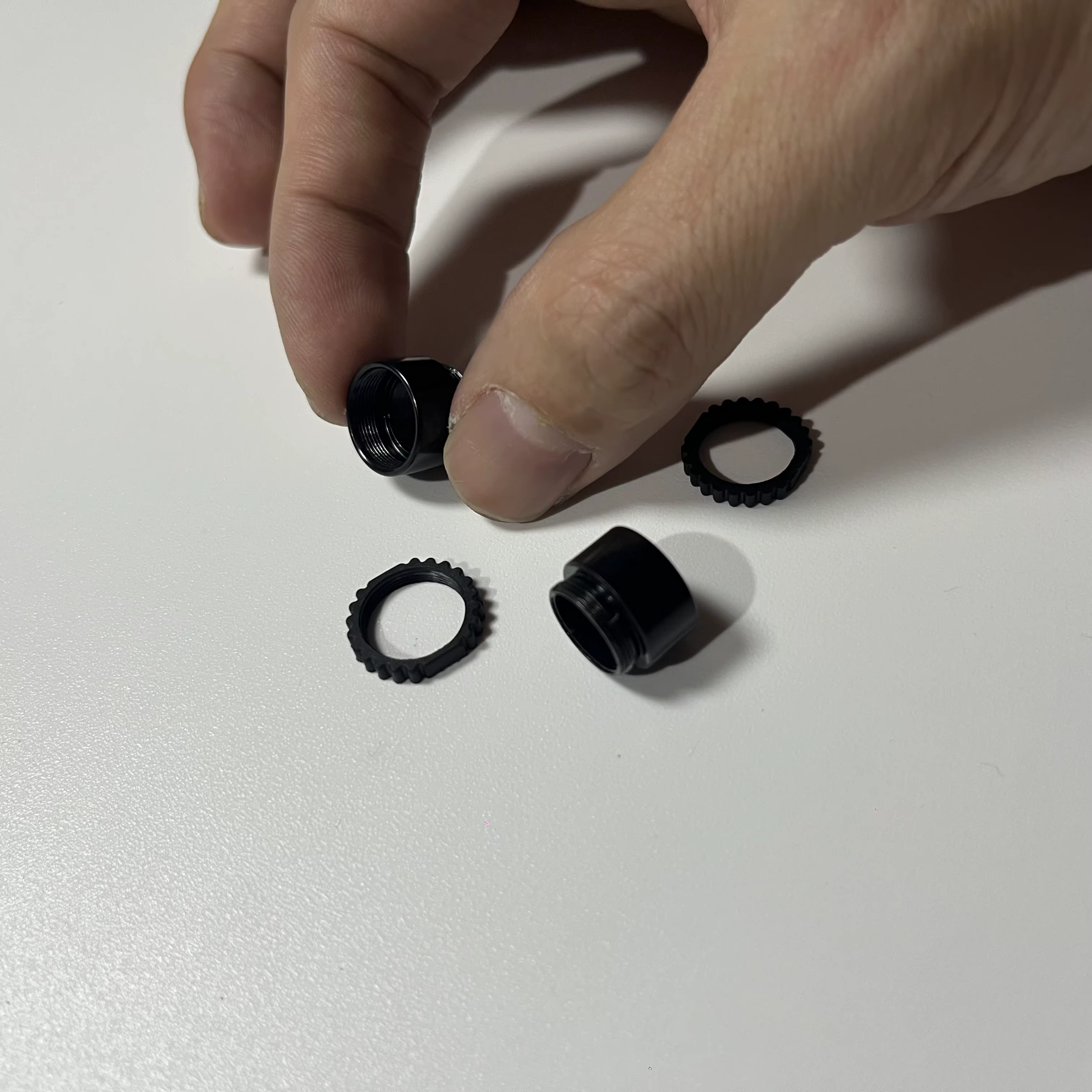Adaptateur d'extension de monture M12 de 7 mm en alliage de zinc, anneau d'extension de monture d'objectif M12 pour interface MTV, objectif CCTV, caméra de sécurité