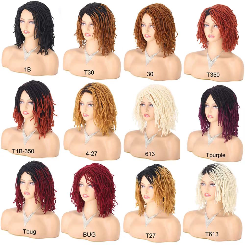 Perruque Micro Dreads pour femmes/hommes