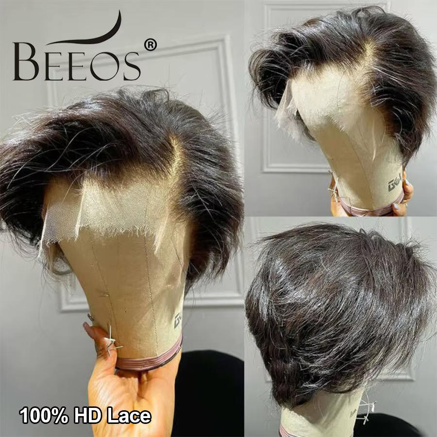 Perruque Bob Lace Wig Naturelle Lisse