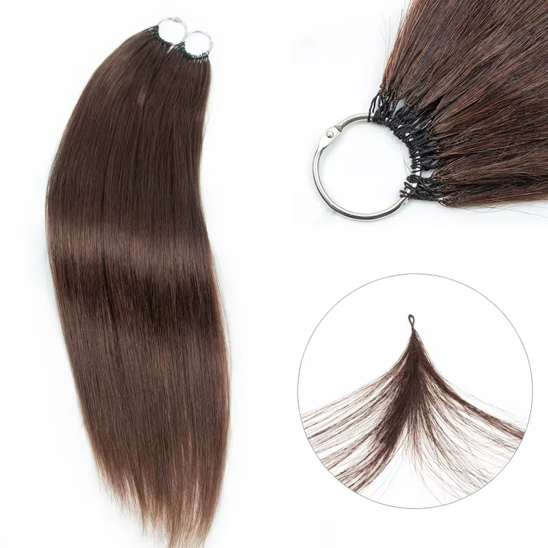 Extensions de Cheveux Naturels Remy avec Micro Wild Invisible