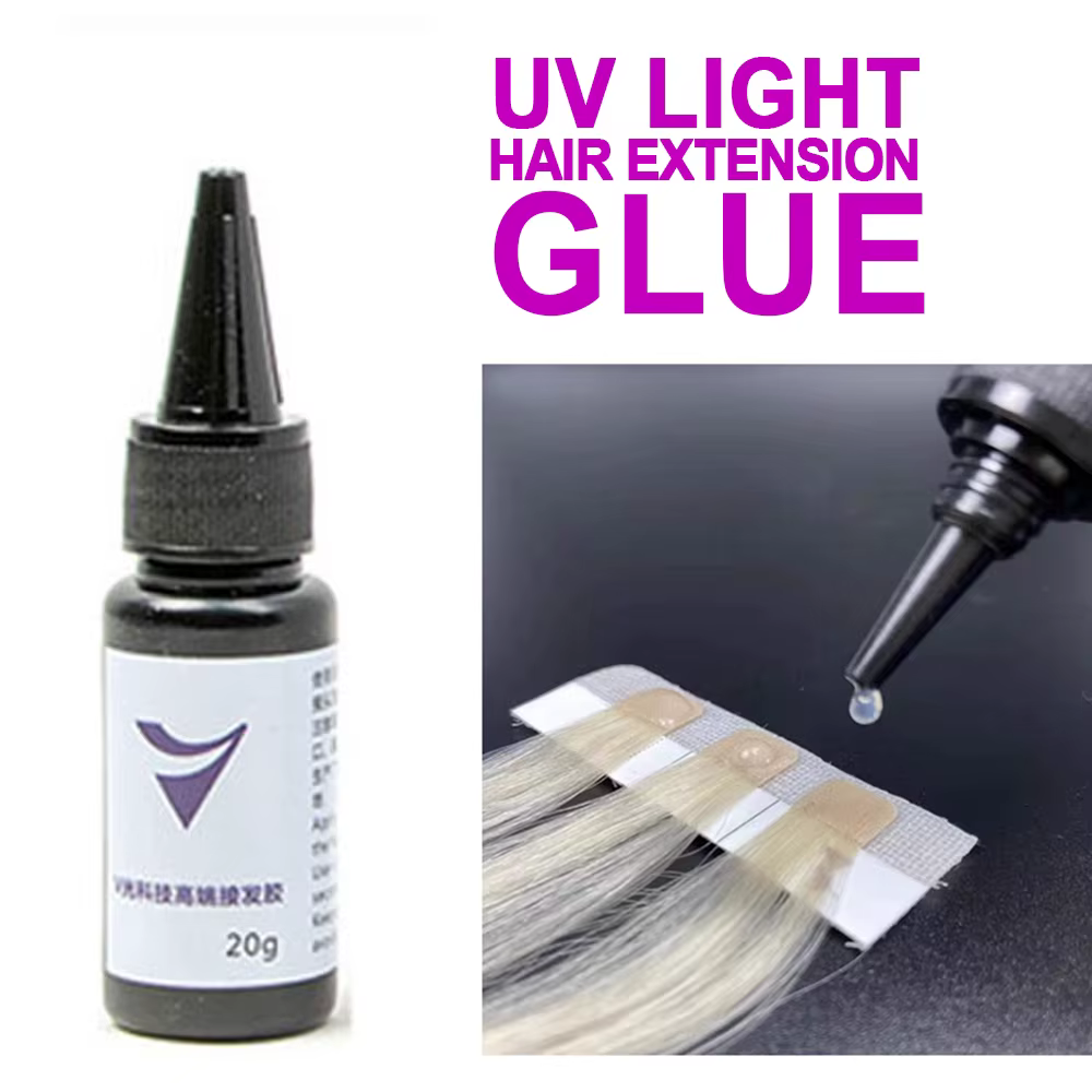 V-light ensemble d'extension de cheveux technologie perruque morceau