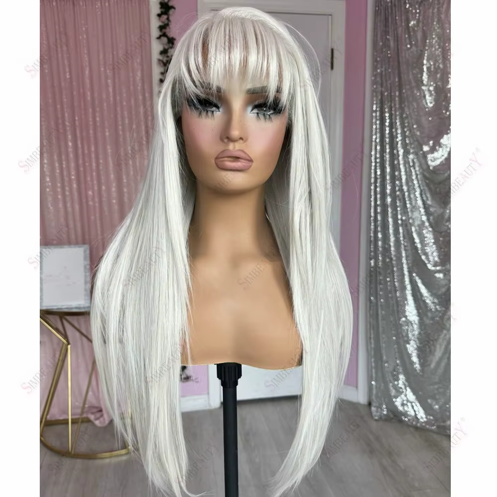 Perruque en dentelle complète 5x5 en cheveux humains