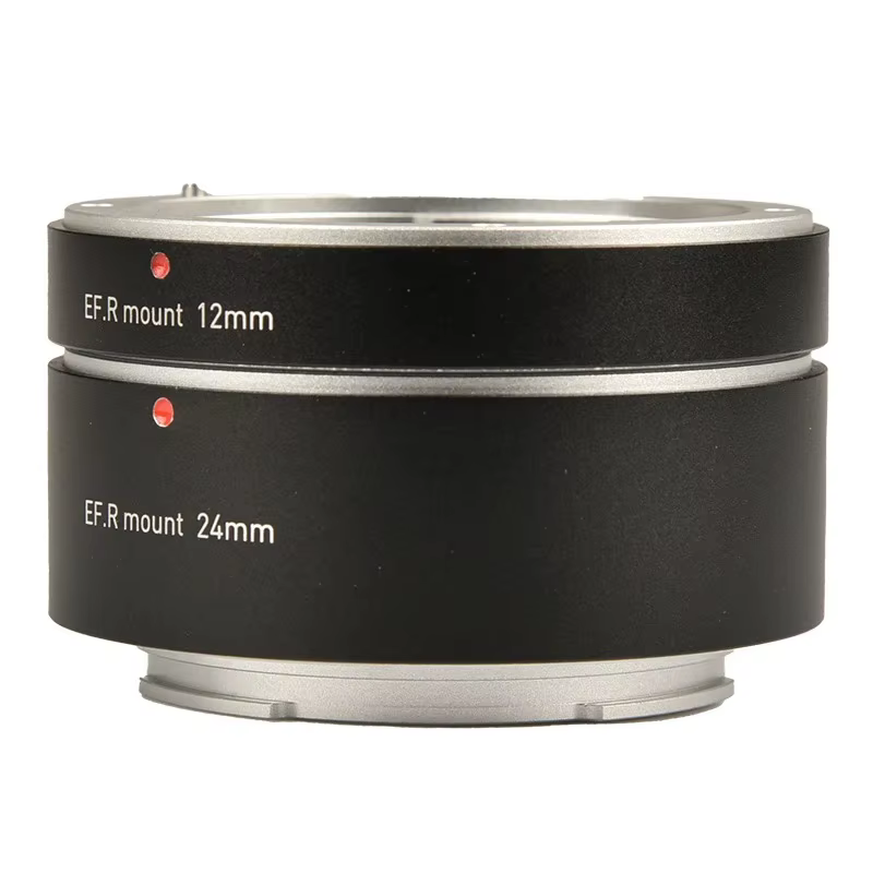 Ensembles de tubes macro à extension automatique pour objectifs Canon à monture RF (12 mm et 24 mm)