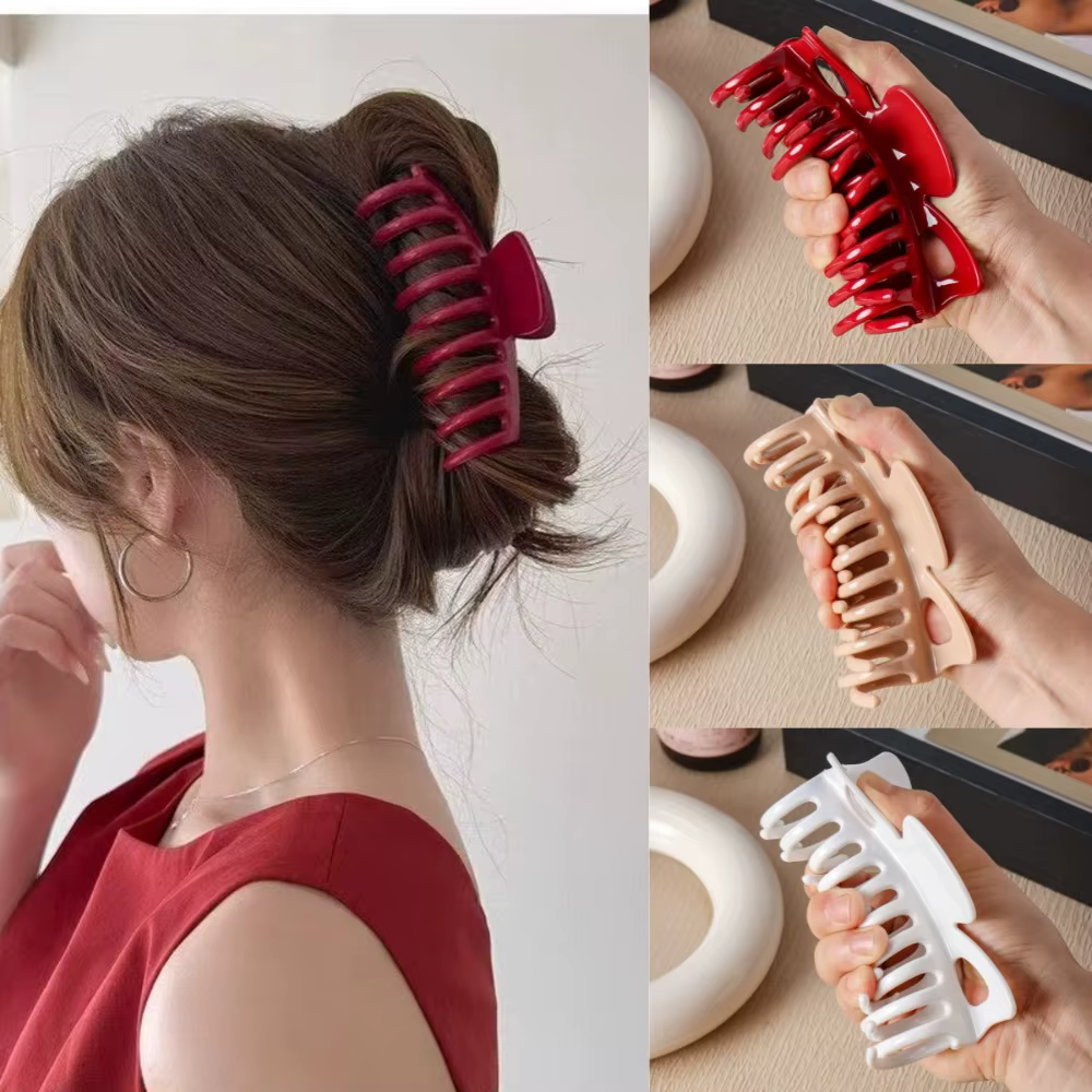 Pinces à cheveux souples en silicone pour femmes