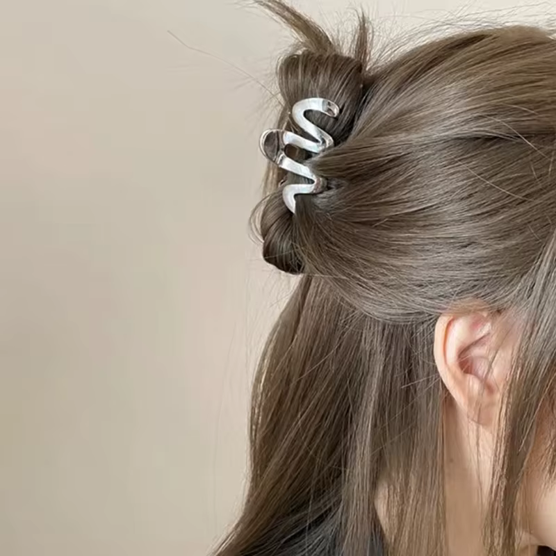 Pinces à cheveux en métal tendance pour femmes et filles