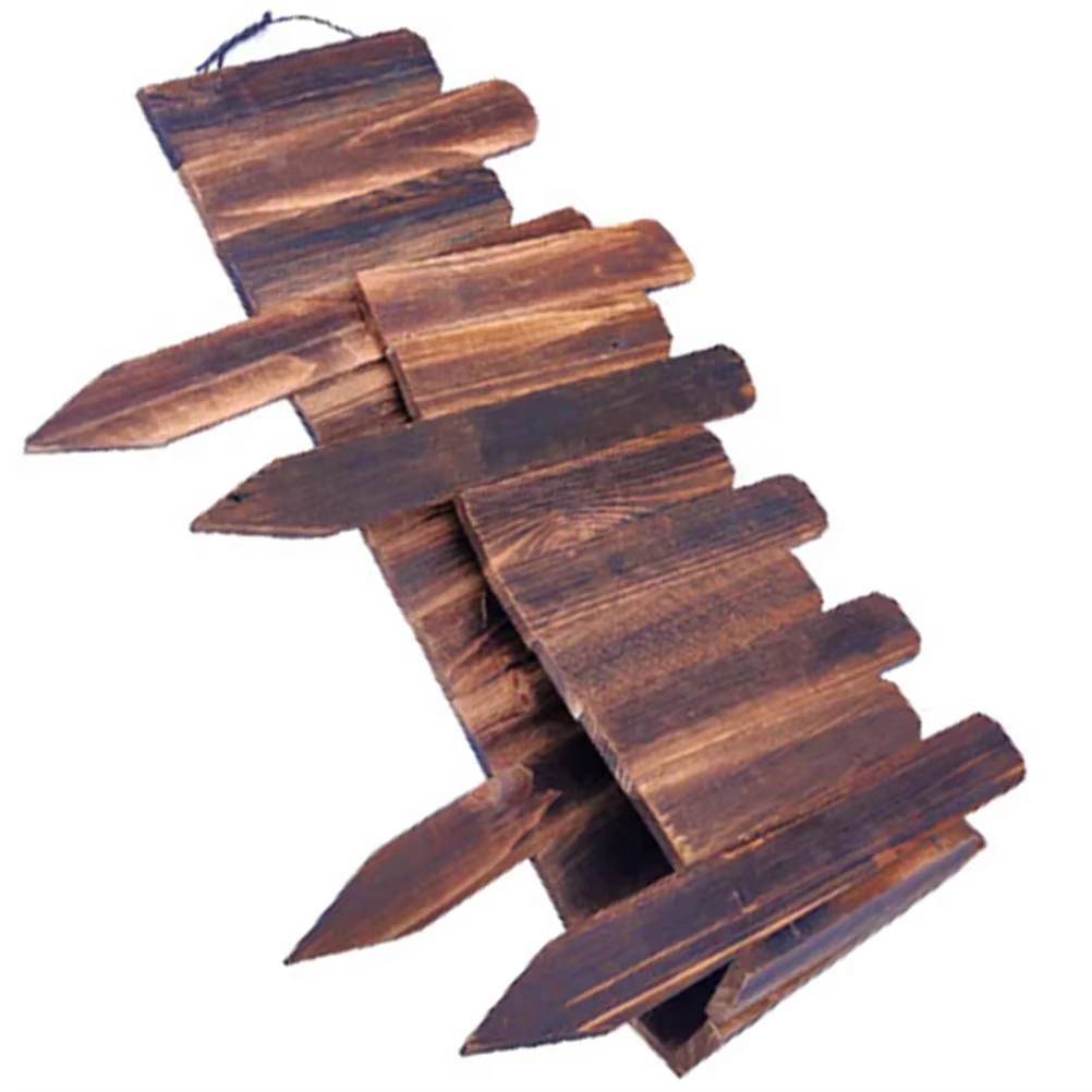 Clôture décorative en bois pour jardin, bordure de potager, aménagement paysager, clôture de cour