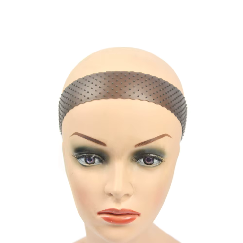 Bande de Sauna en Silicone pour Fixer les Perruques pour Femme et Homme