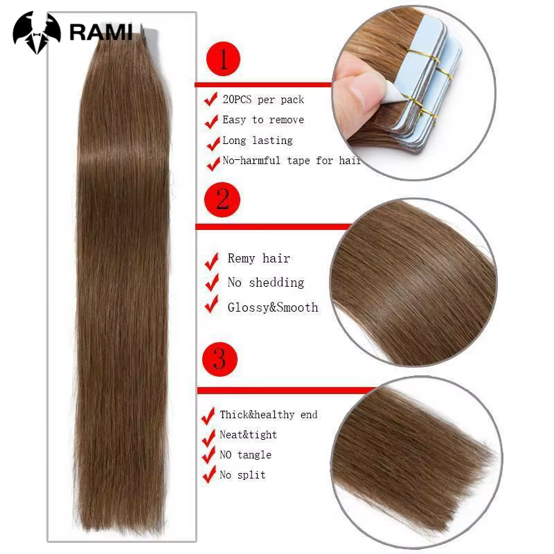 Extensions de cheveux 100% naturels lisses, trames pré-coupées de 12 à 26 pouces, couleur violette, cheveux humains vierges, sans emmêlement