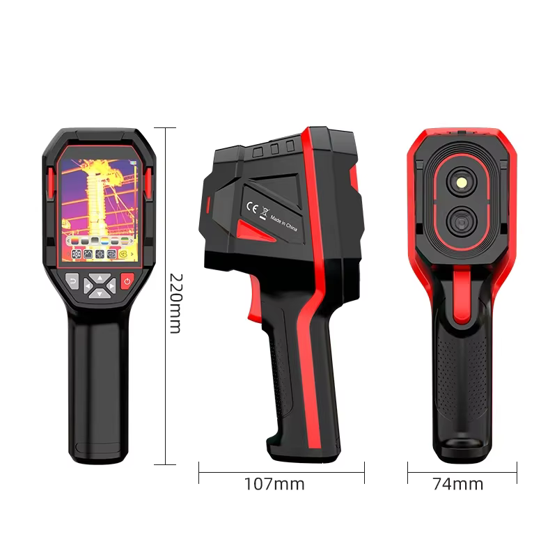 Caméra thermique rechargeable HABOTEST HT821A -20 ℃ ~550 ℃   Caméra thermique portable étanche, anti-poussière et anti-chute