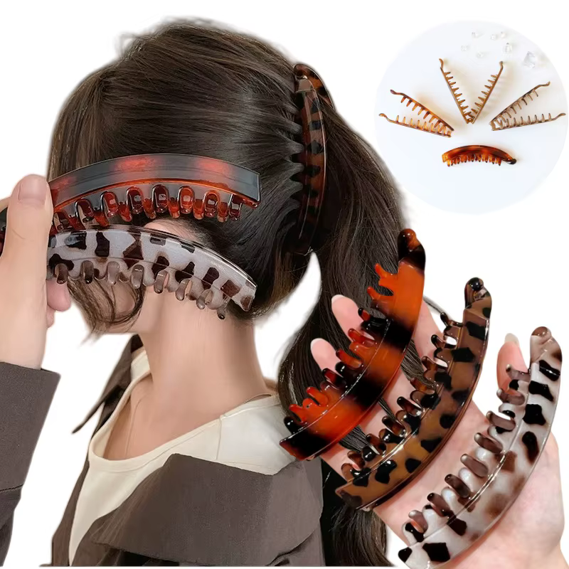 Pinces à cheveux créatives pince banane griffe
