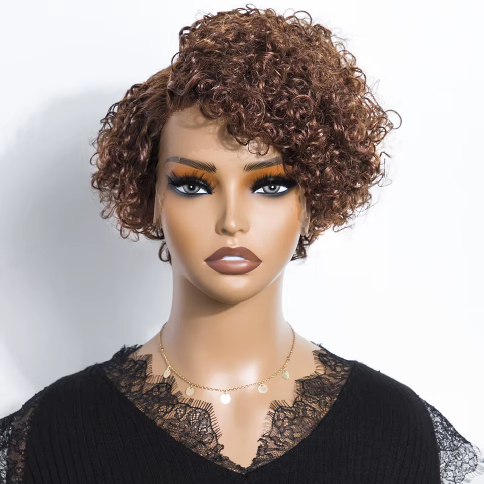 Perruques Lekker colorées 100 % cheveux humains