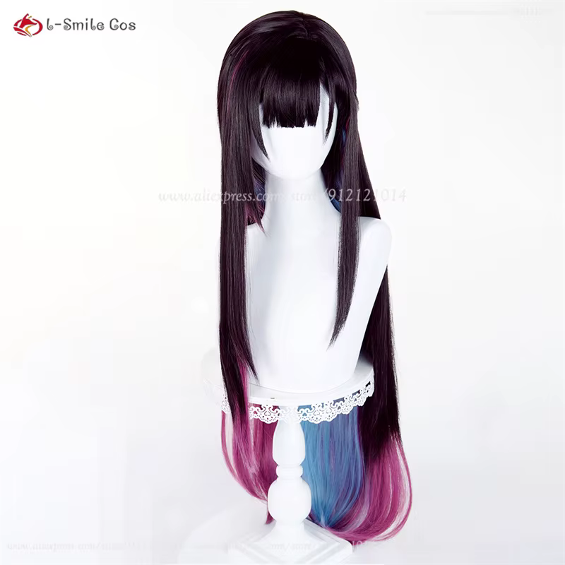 Perruque de Cosplay synthétique Helektra 96cm