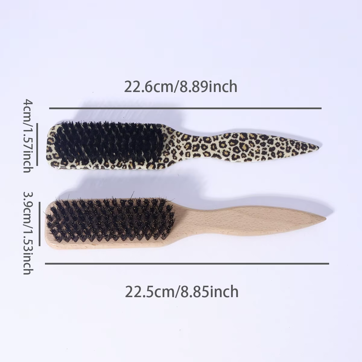 Brosse à cheveux à queue pointue