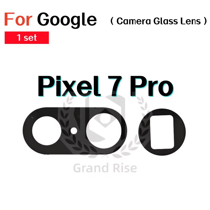 Lentille en verre de caméra arrière pour Google Pixel 6 6A 6Pro Pixel 7 7A 7Pro Pixel 8 8A 8Pro Pixel 9 9A Pixel 9Pro Fold XL Pixel 10 Pro XL