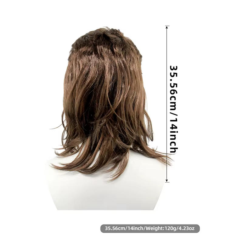 Perruque Mullet pour homme