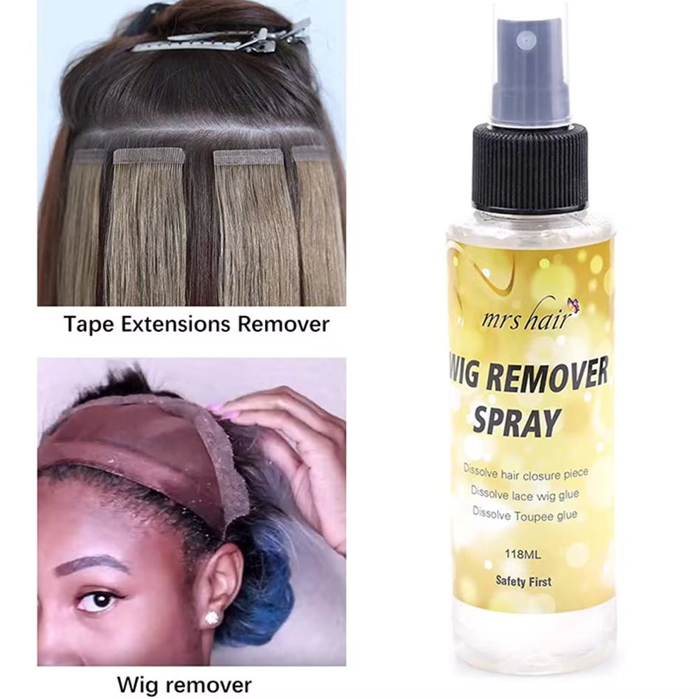 Dissolvant de colle pour cheveux