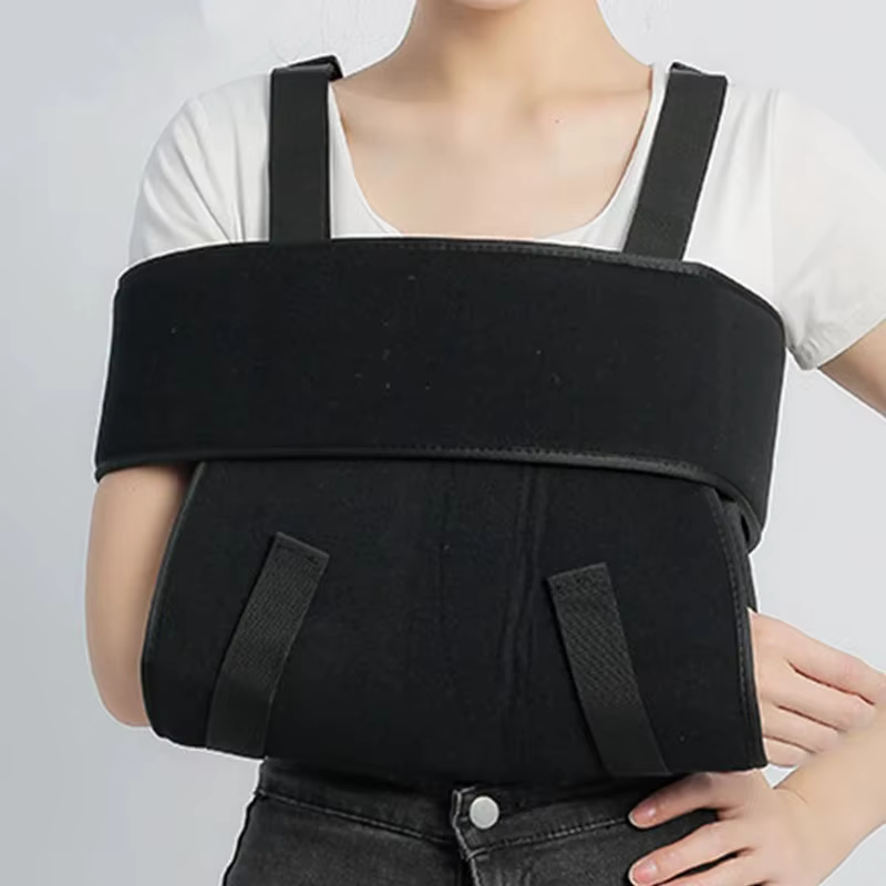 Attelle de coude, Support d'épaule, attelle d'immobilisation, sangle de bras fracturée cassée, entorse des blessures, soulagement de la douleur