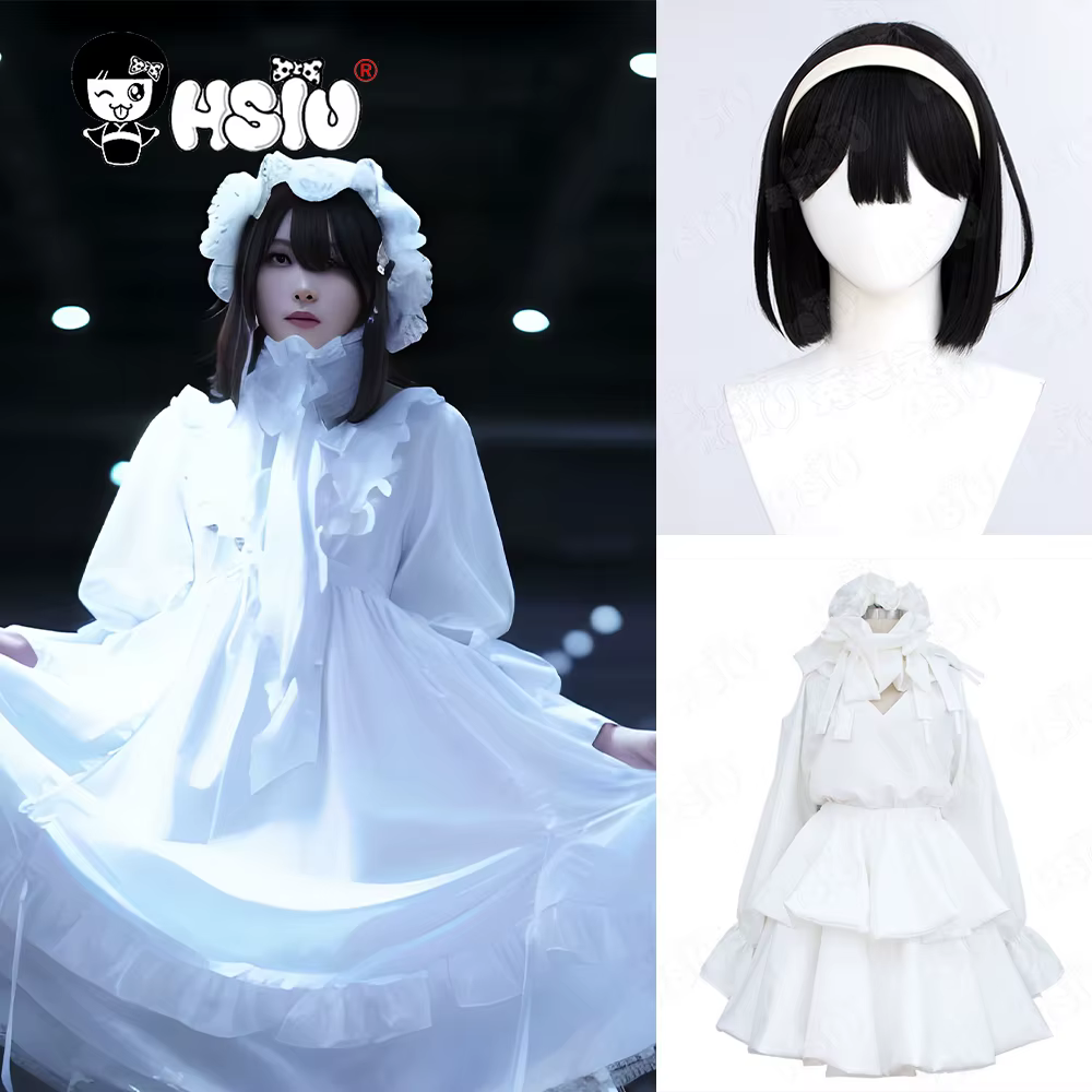Perruque de costume de cosplay Sua
